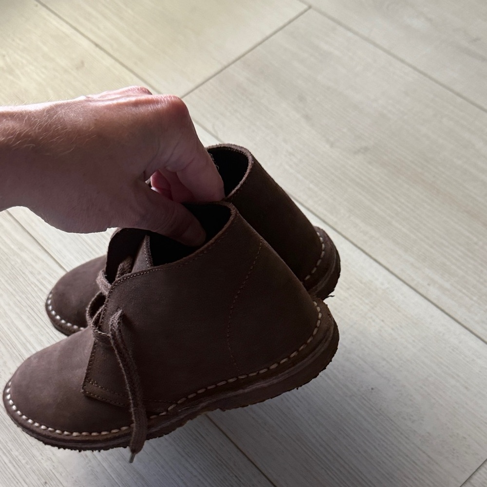 Crew cuts J Crew boys suede chukka boots Chelsea boots - Picture 5 of 7